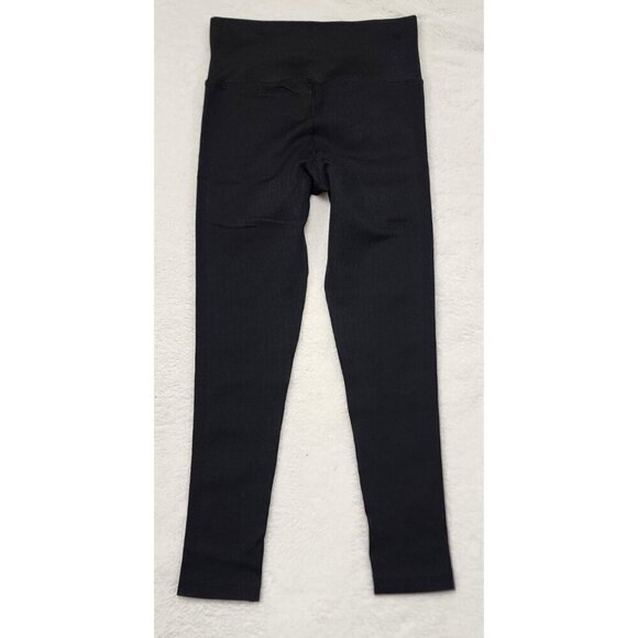 Athleta Aurora Seamless Black Ribbed Leggings Small - Picture 5 of 7